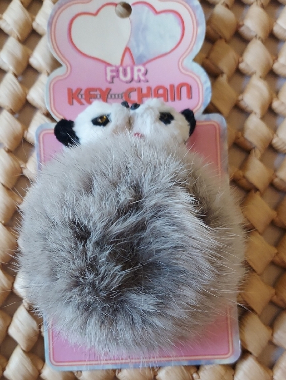 Novelty Inc. Fur Key Chain - Picture 2 of 6